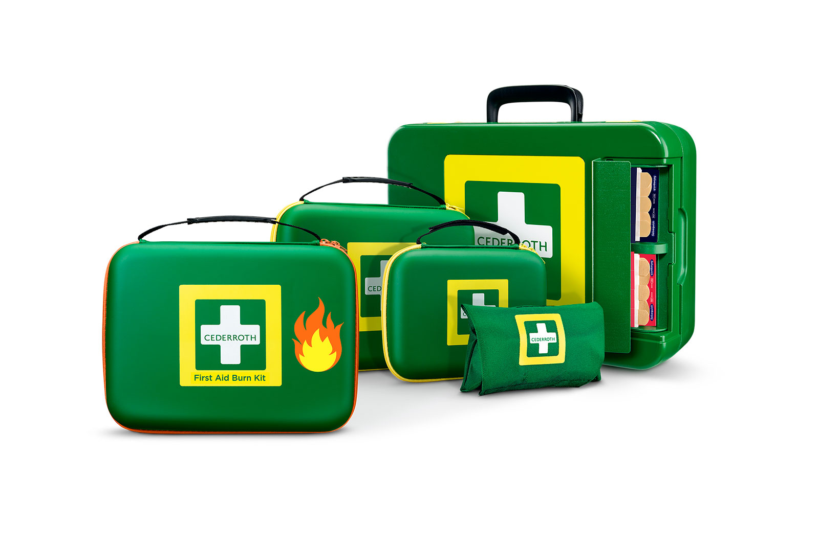 First Aid Mobile kit group ink burnkit